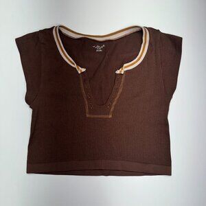 Urban Outfitters Out From Under "Go For Gold" Crop Top